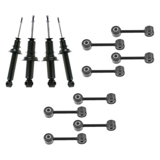 TRQ® - Shock Absorber and Stabilizer Bar Link Kit