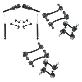 TRQ® - Complete Strut Assemblies and Stabilizer Bar Link Kit