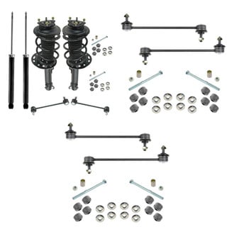 TRQ® - Front and Rear Complete Strut Assemblies and Stabilizer Bar Link Kit