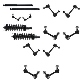 TRQ® - Complete Strut Assembly and Stabilizer Bar Link Kit
