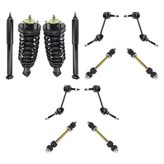 TRQ® - Complete Strut Assemblies and Stabilizer Bar Link Kit