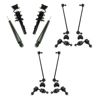 TRQ® - Front and Rear Complete Strut Assemblies and Stabilizer Bar Link Kit
