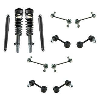TRQ® - Front and Rear Complete Strut Assemblies and Stabilizer Bar Link Kit