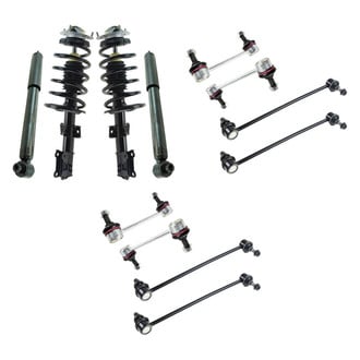 TRQ® - Complete Strut Assembly and Stabilizer Bar Link Kit