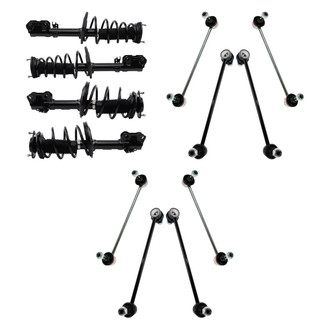 TRQ® - Complete Strut Assemblies and Stabilizer Bar Link Kit