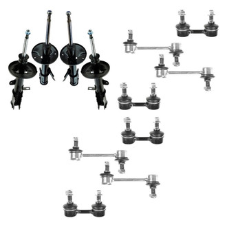 TRQ® - Shock Absorbers and Stabilizer Bar Link Kit