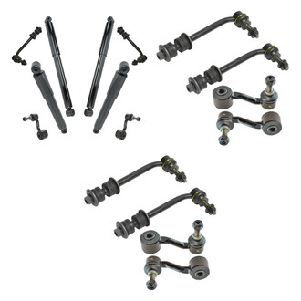 TRQ® - Shock Absorbers and Stabilizer Bar Link Kit