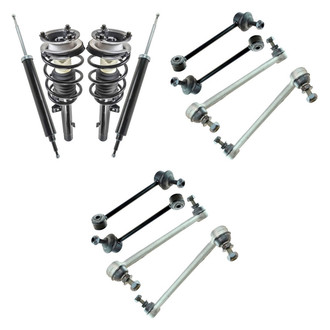 TRQ® - Complete Strut Assemblies and Stabilizer Bar Link Kit
