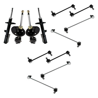 TRQ® - Shock Absorbers and Stabilizer Bar Link Kit