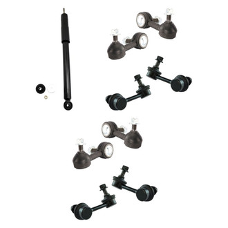 TRQ® - Front and Rear Complete Strut Assemblies and Stabilizer Bar Link Kit