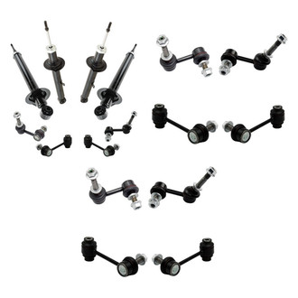 TRQ® - Shock Absorbers and Stabilizer Bar Link Kit