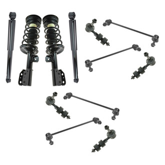 TRQ® - Complete Strut Assemblies and Stabilizer Bar Link Kit