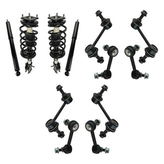 TRQ® - Complete Strut Assemblies and Stabilizer Bar Link Kit