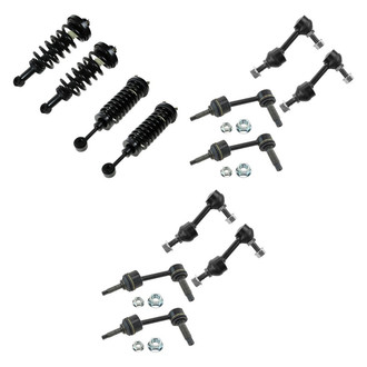 TRQ® - Complete Strut Assemblies and Stabilizer Bar Link Kit