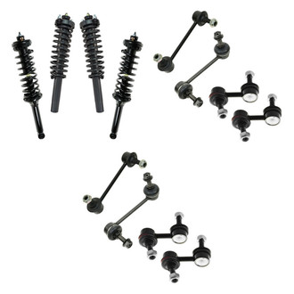 TRQ® - Complete Strut Assemblies and Stabilizer Bar Link Kit