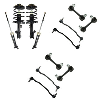 TRQ® - Complete Strut Assemblies and Stabilizer Bar Link Kit