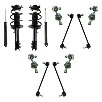 TRQ® - Complete Strut Assemblies and Stabilizer Bar Link Kit