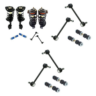 TRQ® - Complete Strut Assemblies and Stabilizer Bar Link Kit