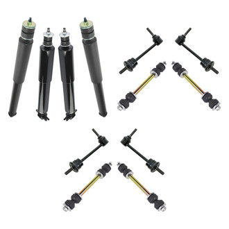TRQ® - Shock Absorbers and Stabilizer Bar Link Kit
