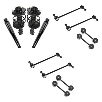 TRQ® - Complete Strut Assemblies and Stabilizer Bar Link Kit