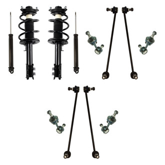 TRQ® - Complete Strut Assemblies and Stabilizer Bar Link Kit