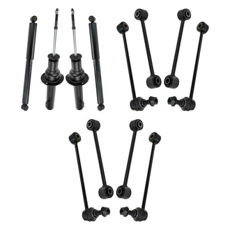 TRQ® - Shock Absorber and Stabilizer Bar Link Kit