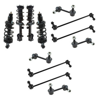 TRQ® - Complete Strut Assemblies and Stabilizer Bar Link Kit