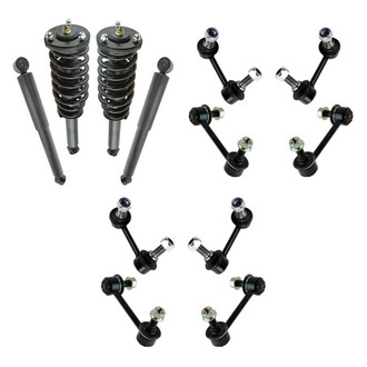 TRQ® - Complete Strut Assemblies and Stabilizer Bar Link Kit