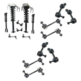 TRQ® - Complete Strut Assemblies and Stabilizer Bar Link Kit