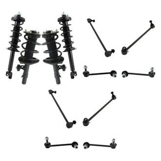 TRQ® - Complete Strut Assemblies and Stabilizer Bar Link Kit