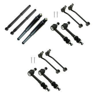 TRQ® - Front and Rear Shock Absorbers and Stabilizer Bar Link Kit