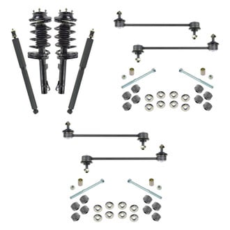 TRQ® - Front and Rear Complete Strut Assemblies and Stabilizer Bar Link Kit