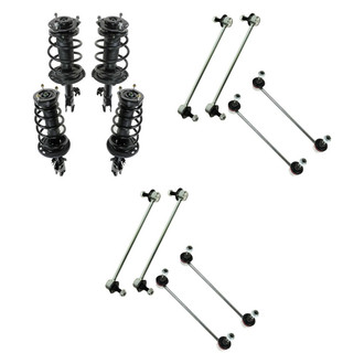 TRQ® - Complete Strut Assemblies and Stabilizer Bar Link Kit
