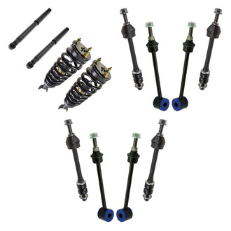 TRQ® - Complete Strut Assemblies and Stabilizer Bar Link Kit