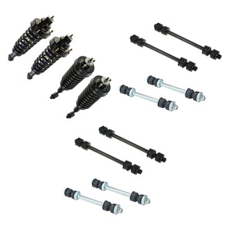 TRQ® - Shock Absorber and Stabilizer Bar Link Kit