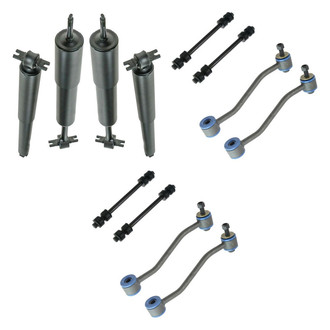 TRQ® - Shock Absorbers and Stabilizer Bar Link Kit