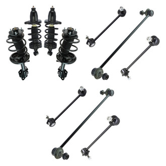 TRQ® - Complete Strut Assemblies and Stabilizer Bar Link Kit