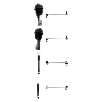 TRQ® - Front and Rear Shock Absorbers and Stabilizer Bar Link Kit