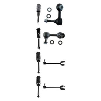 TRQ® - Front and Rear Shock Absorbers and Stabilizer Bar Link Kit