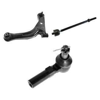 TRQ® - Front Driver Side Lower Control Arm with Ball Joint and Tie Rod End Kit