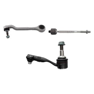 TRQ® - Front Driver Side Lower Control Arm with Ball Joint and Tie Rod End Kit