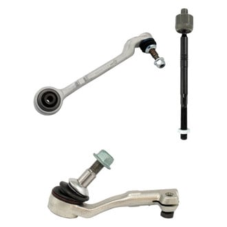 TRQ® - Front Driver Side Lower Control Arm with Ball Joint and Tie Rod End Kit