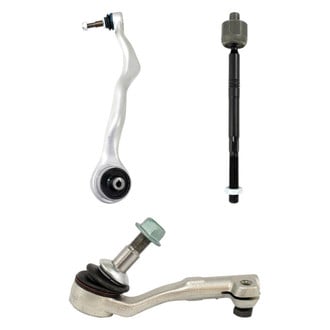 TRQ® - Front Driver Side Lower Control Arm with Ball Joint and Tie Rod End Kit