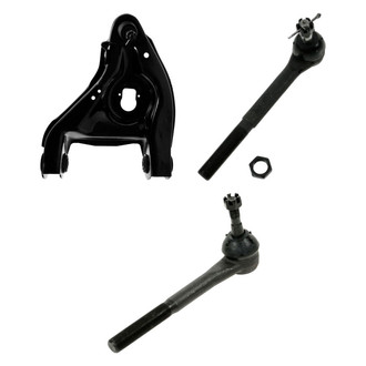 TRQ® - Front Driver Side Lower Control Arm with Ball Joint and Tie Rod End Kit