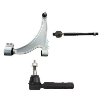 TRQ® - Front Driver Side Lower Control Arm with Ball Joint and Tie Rod End Kit