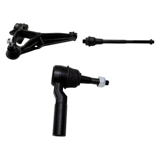 TRQ® - Front Driver Side Lower Control Arm with Ball Joint and Tie Rod End Kit