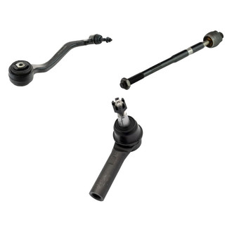 TRQ® - Front Driver Side Lower Control Arm with Ball Joint and Tie Rod End Kit