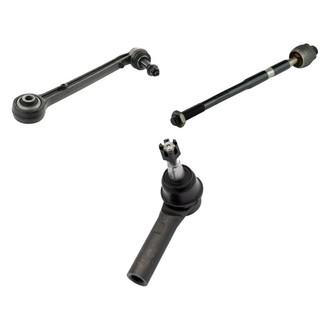 TRQ® - Front Driver Side Lower Control Arm with Ball Joint and Tie Rod End Kit