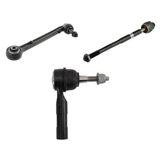 TRQ® - Front Driver Side Lower Control Arm with Ball Joint and Tie Rod End Kit