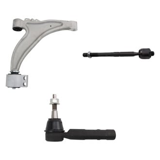TRQ® - Front Driver Side Lower Control Arm and Tie Rod End Kit
